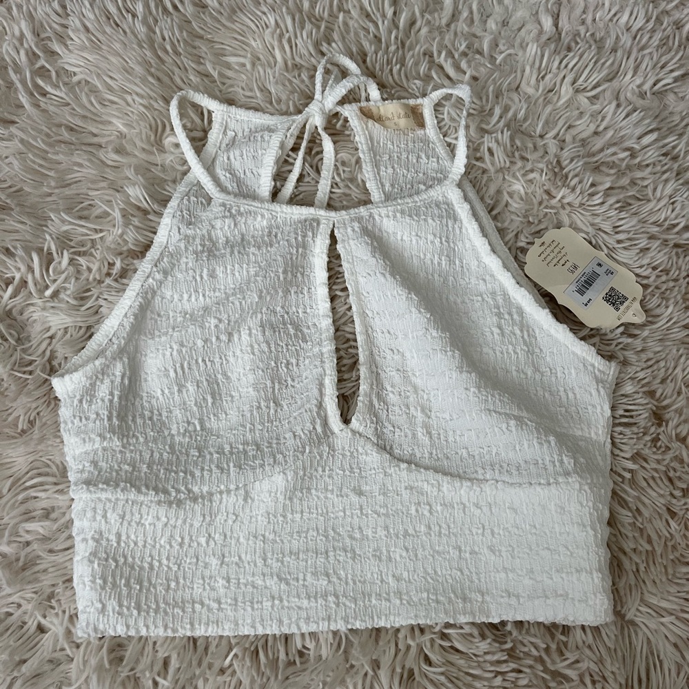 White Altard State Tank Top